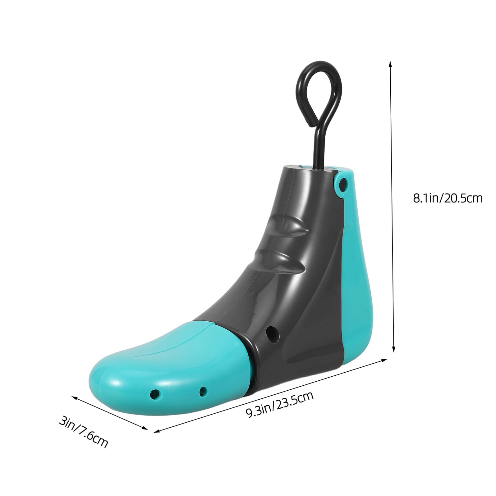 Gatuida Allargatore per Scarpe in Plastica Regolabile Tendiscarpe Leggero per Tacchi e Scarpe Basse Uomo e Donna Supporto Forma Piede Portatile e Resistente