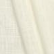 Leinenstoff 100% für Bekleidung und Dekoration Meterware in Creme-Weiß