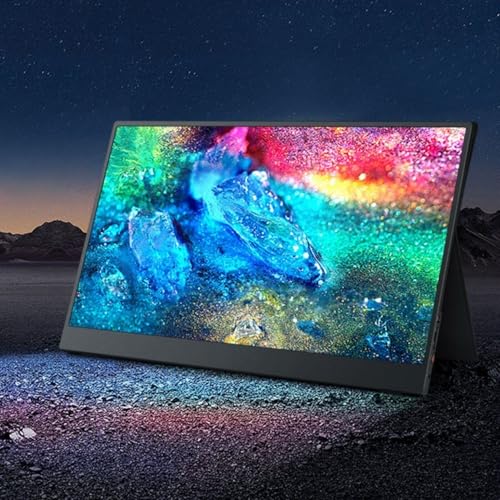 Image of Portable Monitors 15.6-inch 16:9 4K HDR Gaming Phone Extended Portable Screen 500nits Travel Monitor,