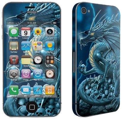 DecalGirlAIP4-ABOLISHER Screen Protector for Apple iPhone 4 Abolisher