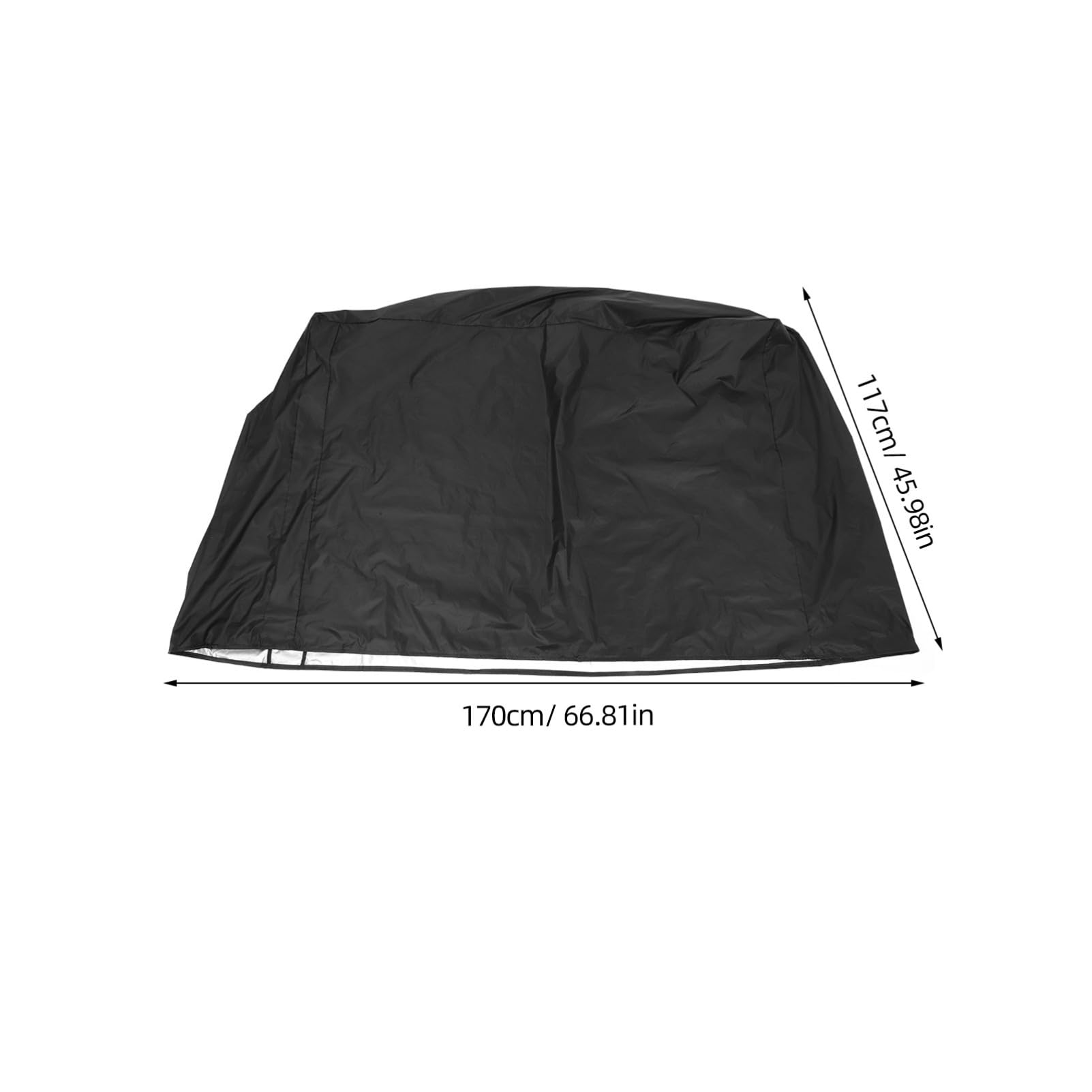 Toddmomy Lawn Tractor Seat Cover Oxford UV Protection for Riding Mowers Agricultural Tractors Easy Installation All Seat Protection