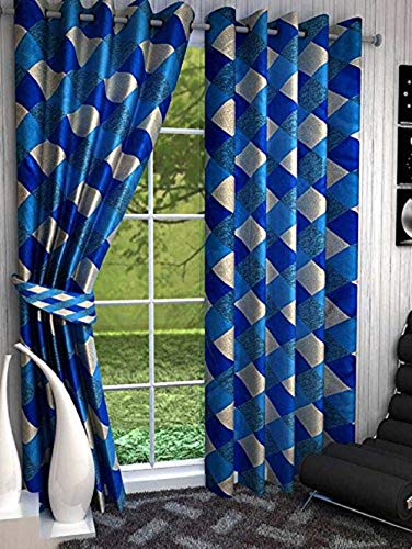 Image of Premium 1 Piece Eyelet Polyester Check (Aqua Bllue, 4 x 5)