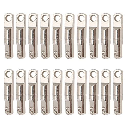 20個ステンレス鋼フィッシングコネクタ旋回装置付きローリングベアリング3.5mm高強度耐性フィッシングタックル塩水淡水アングラー用