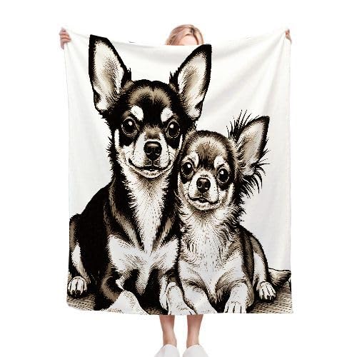 Couverture Polaire 240 x 260 Animal Chien, Couverture Polaire Grande Taille 240x260 cm | Usage Multiple comme Couette d'Appoint, Assure Une Protection Contre Le Froid I15-