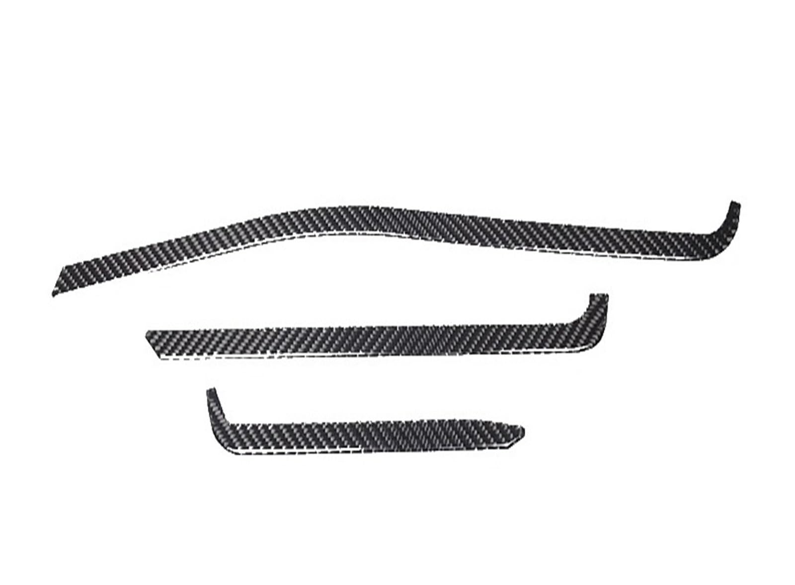 Oexrigru O Car Interior Moulding Trim For Chevrolet For Corvette C8 2020-2023 Carbon Fiber Dash Trim Gear Shift Console Cover Whole Interior Stickers Interior Accessories(O)