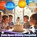 8 PCS Planet Paper Lanterns, 12 Inch Outer Space Party Decorations, Solar System Hanging Planets Lantern for Kids Space Theme Party Birthday Room Decorations