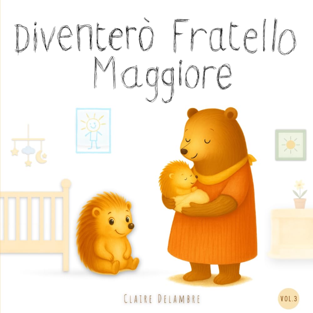 Diventerò fratello maggiore: Un dolce album illustrato per aiutare i bambini, dai 2 anni, a vivere con serenità l’arrivo di un fratellino o di una sorellina. (Piccoli passi per crescere)