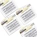 Andrea Knot-Free Naturals Individual False Lashes Long - Black, 4 pack