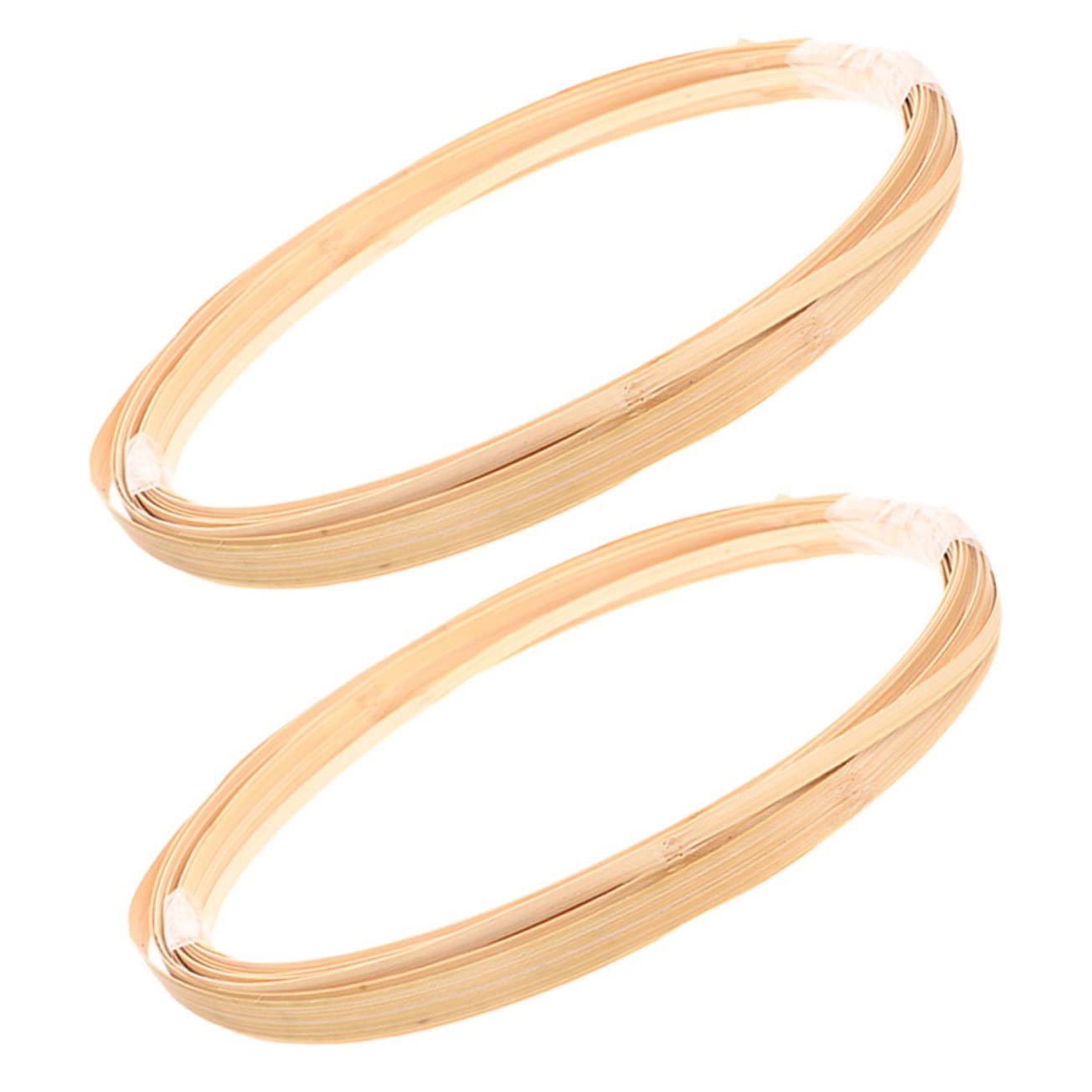 Angoily 2 Bundles of Strips for DIY Craft Rattan Weaving Basket Making Supplies