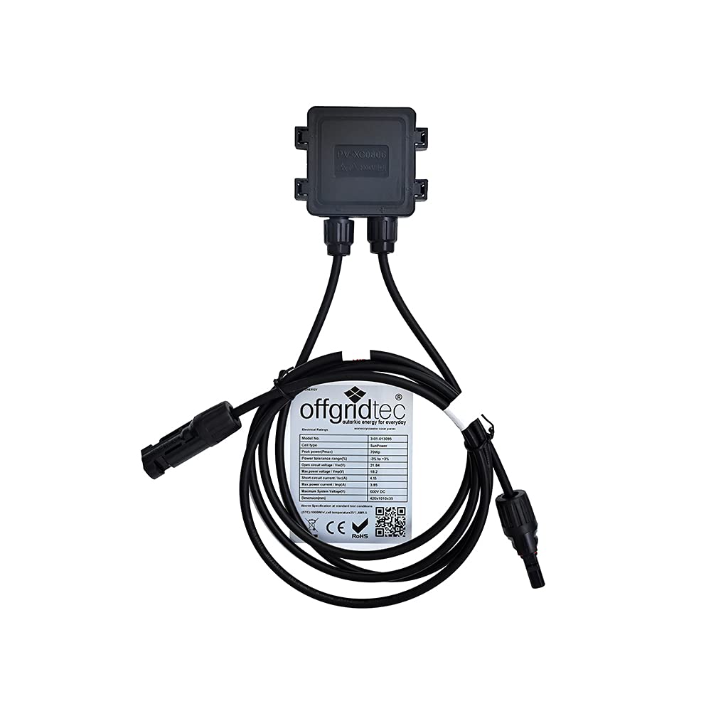 Offgridtec® SPR-Ultra-80 - Panel solar (80 W, 12 V)