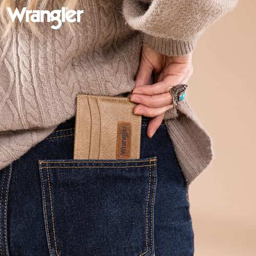 Image of Montana West X Wrangler Womens Wallet Small Credit Card Holder Minimalist Rfid Card Wallet for Ladies Female
