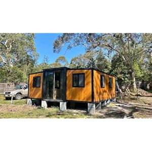 Customization 20FT/30FT/40FT PrefabTiny House, Expandable Tiny Home with Bedroom, Kitchen, Bathroom, Container House, Modular Prefabricated Mobile House