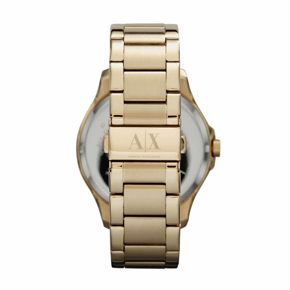 Armani Exchange Orologio per uomo, Movimento al quarzo multifunzione e cassa da 44 mm con cinturino in acciaio