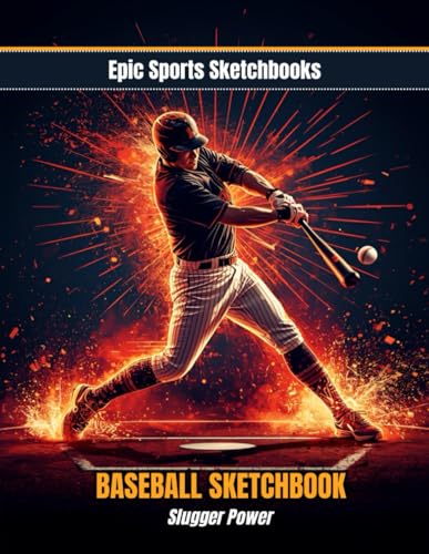 Baseball Sketchbooks: Slugger Power: Perfect Baseball Gift for Boys Ages 8–12 – 120 Blank Pages to Draw, Doodle & Create (Epic Sports Sketchbooks) image 2