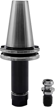 TOOLS SK40 ER16-100L CNC Tools Holder DIN69871 Tool Holder Collet Mechanical Parts -1PCS with Stud