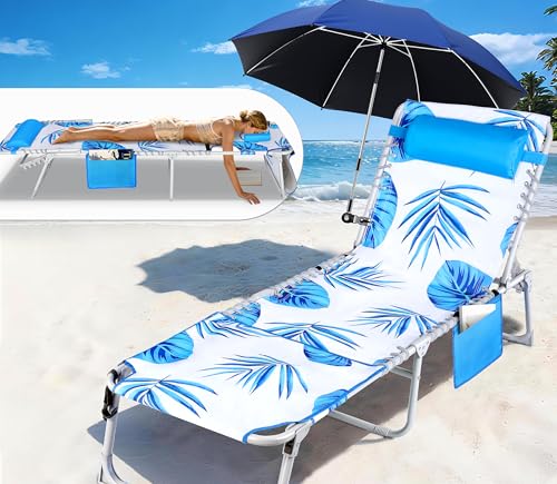 Luxfero 3-in-1 Beach Lounge Chair