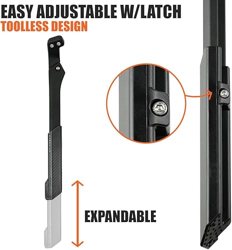 Miniatura 3 de BV Soporte de bicicleta  Soporte de bicicleta de montaña para bicicletas de 24 a 29 pulgadas  Longitud ajustable, suela antideslizante, material de