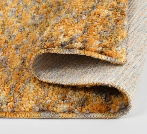 Image of Bathroom Mat Anti Slip Bathmat Bathroom mats Water soak Water Absorbent Mats Shower Anti Skid Bathmats (40x60 CM, 16x24 in, Yellow Mat)
