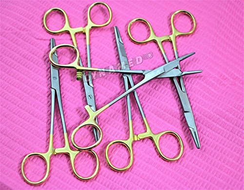 New 5 Olsen Hegar Needle Holder 6" Tungsten Carbide German Surgical Veterinary