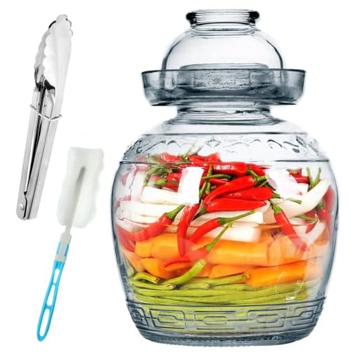 Can we carry pickle in checked luggage to usa Glass Fermenting Jar for Healthy Pickles