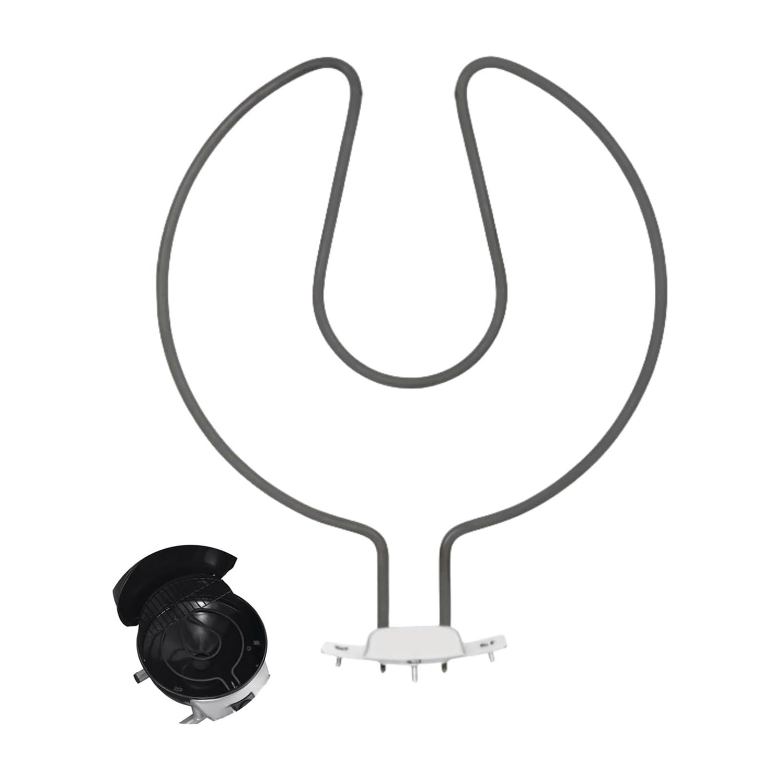 Generisch Tubo de calefacción eficiente, accesorio de cocina para exteriores para 16601559 | Pieza de calefacción eléctrica de 120 V, repuesto para tubos de quemadores, barbacoas, apto para hornear y calentar