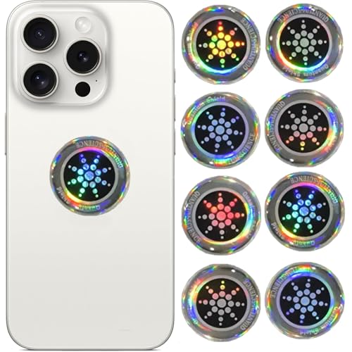 SZZETK - 9 Pcs de Protection Contre Les radiations pour téléphone Portable, Autocollant de Blindage de rayonnement de la Tablette, Radiation des Produits électroniques EMF, pour téléphones
