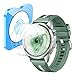Rojeuinn 3 Piezas Protector de Pantalla para Huawei Watch GT 6 46mm,Cristal Vidrio Templado con Herramienta de Fácil Instalación,Sin Burbujas,Anti-Arañazos,Protector de Pantalla HD