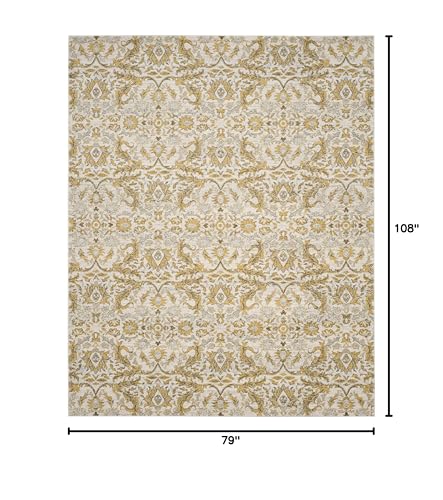 Tapete SAFAVIEH Evoke 200x274 cm Marfil/Dorado miniatura 2