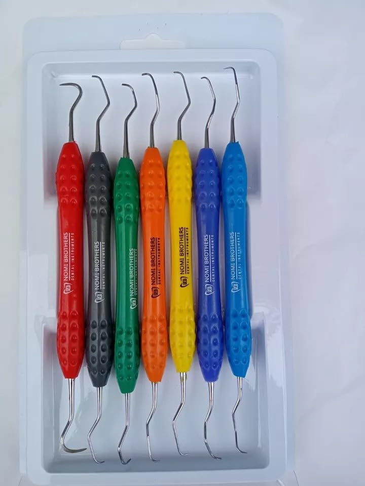 Premium Teeth Cleaning Plaque Removal Set Oral Cear Tooth Tool 7 Pcs Set