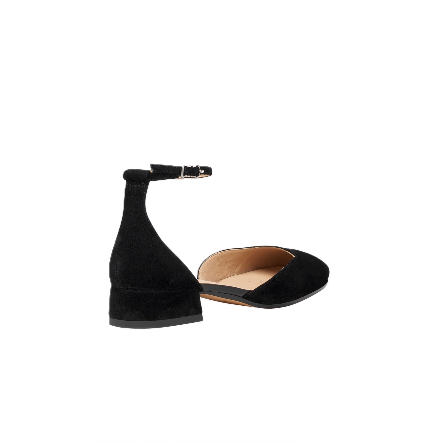 Geox dhyalma Donna Decollette Tacco Basso Nero - D651NA00021C9999