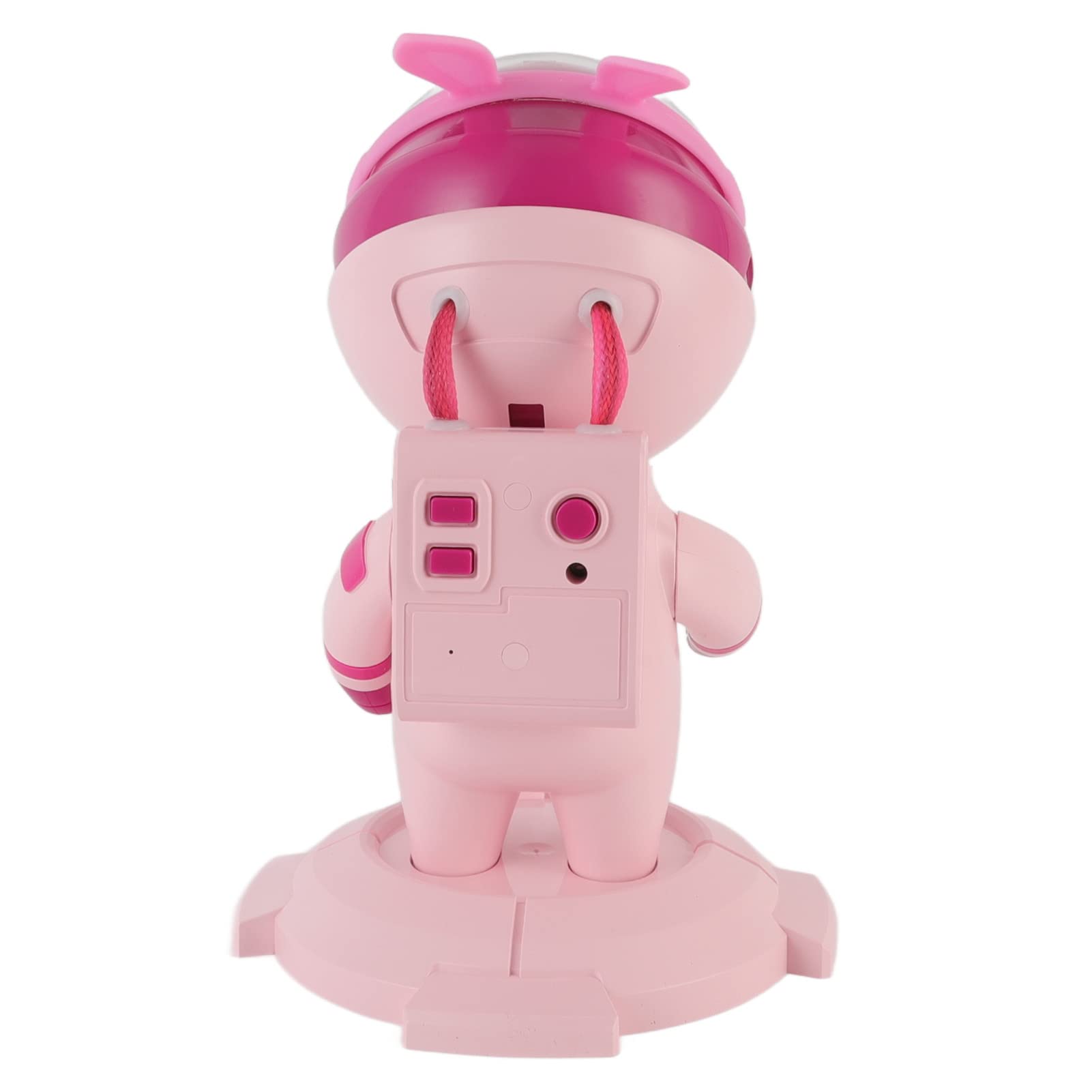 EMUKOEP de Luz Nocturna LED de Estrella Precisa, Luz de Proyección RGB Ambiental para Dormitorio Infantil, Lámpara de Astronauta USB (Rosa)