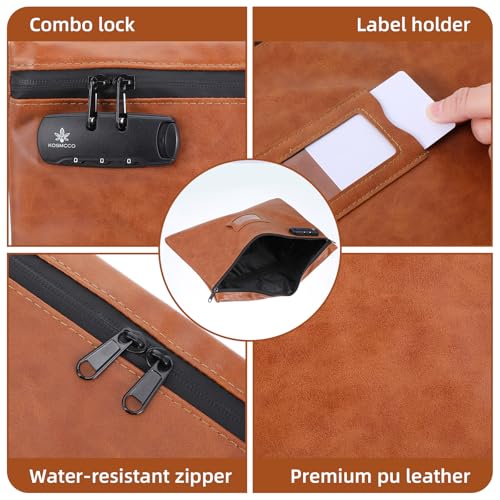 2Pcs Notary Bag with Lock