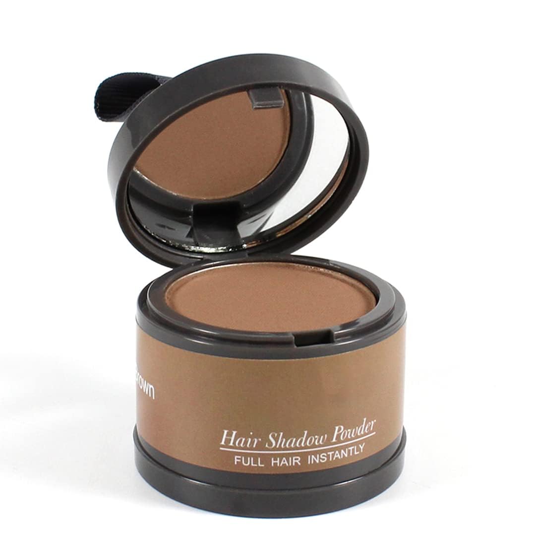 Gowwim Root Touch up Powder, Instantly Gray Hair Cover up Hairline Powder for Women & Men Waterproof and Sweatproof Root Cover Up Long-Lasting for Thinning & Loss Hair