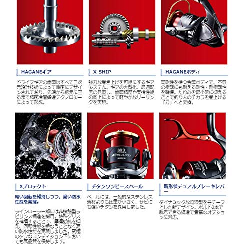 シマノ(SHIMANO) スピニングリール 19 BB-X テクニウム ファイアブラッド C3000DXG ノーマルブレーキタイプ 磯 フカセ 3枚目