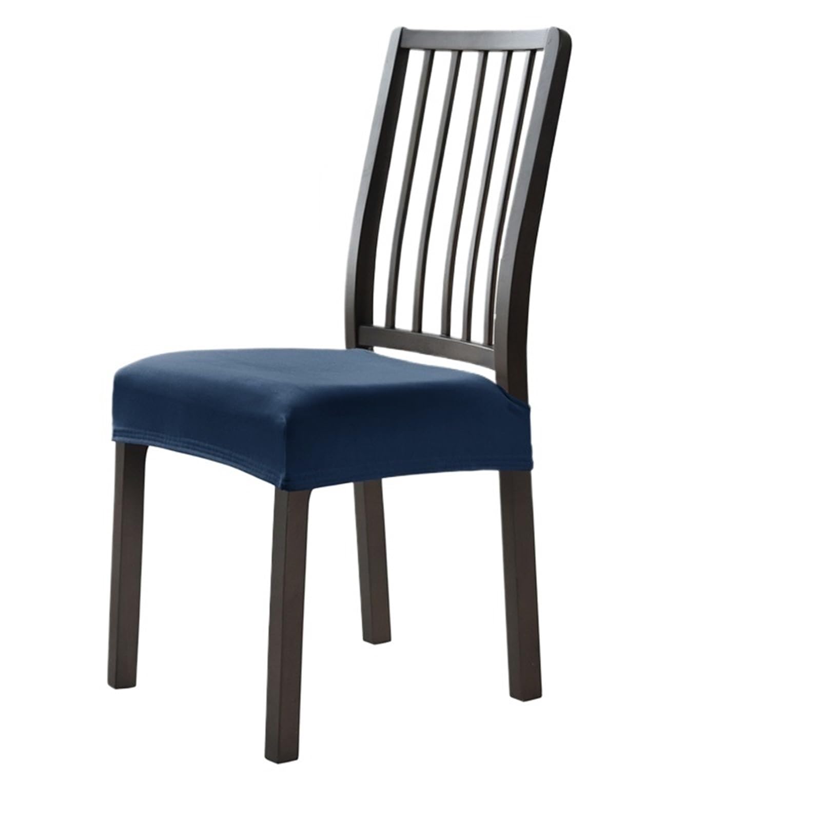 FVDZRFIE Chair Covers 1/4/6pcs Jacquard/Velvet Chair Seat Cover Stretch Removable Chair Slipcover Upholstered Dining Room Seat(Color 16,1pcs)