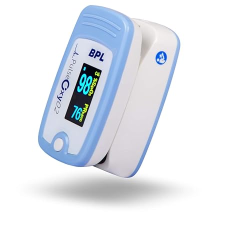 BPL Medical Technologies Bpl Fingertip Pulse Oximeter Pulse Oxy 02 (White)