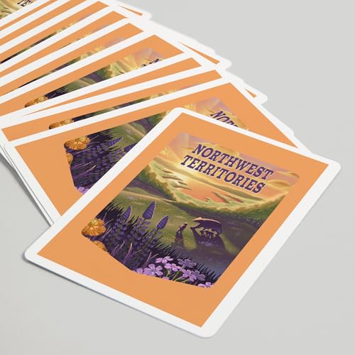Baraja de Poker Northwest Territories con 52 cartas miniatura 5