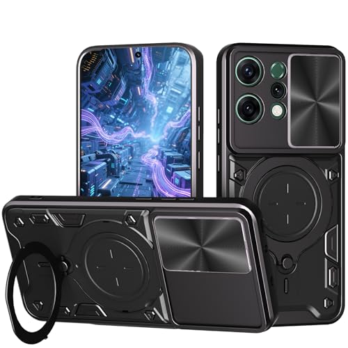 Coque Oppo Reno 14 Pro avec fenêtre poussoir de protection de l'objectif de la caméra