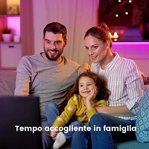 Striscia LED 10 Metri, Strisce LED Colorate Dimmerabili con Bluetooth e Sincronizzazione Musicale, Ideali per Interni, Luci LED per Camera da Letto, Decorazioni per Natale e Casa - Illuminazione - Immagine 2