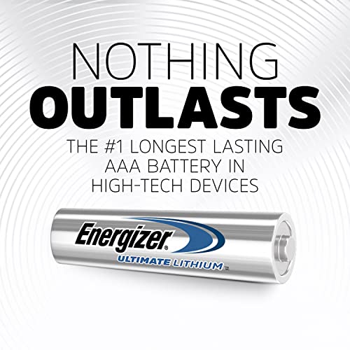 Energizer Ultimate Lithium AAA Batteries (1 Pack), Lithium Triple A Batteries, 24 Count by Energizer - Image 3