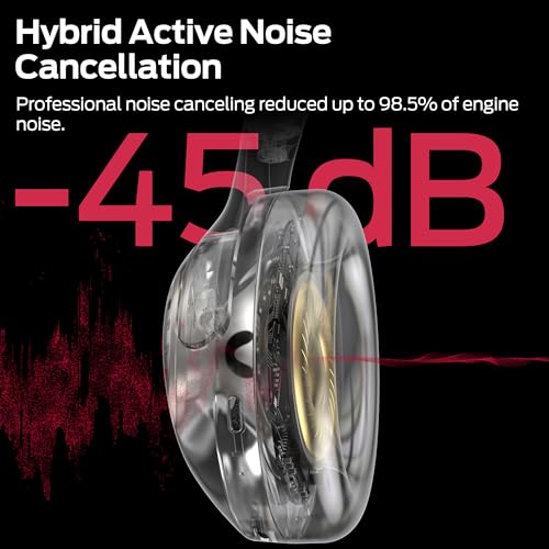 Image of Monster Harmonic N22 Active Noise Cancelling Bluetooth Headphones | Over Ear with 3 EQ Modes, 110H Playtime, HiFi Stereo Audio, Bluetooth 6.0, Wireless Headphones for Work Travel, Black