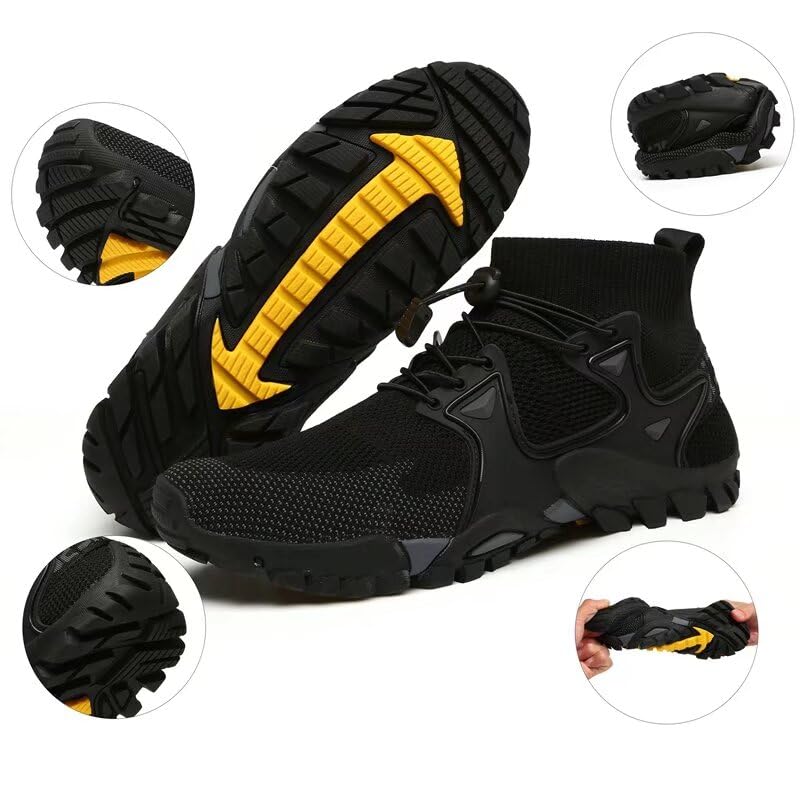 Men's Women's Non Slip Trekking Shoes for Hiking Water Sport3