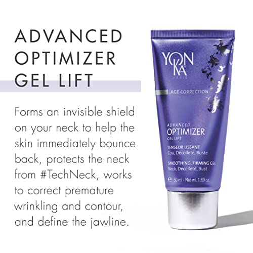 Yonka Advanced Optimizer Lift Gel 50ml | Hydrates, Lifts, Contours Neck, Dcollet and Bust Skin | Dermatologically Proven Efficacy ! 94% Natural Ingredients, With Marine Collagen and Hyaluronic Acid - Image 3