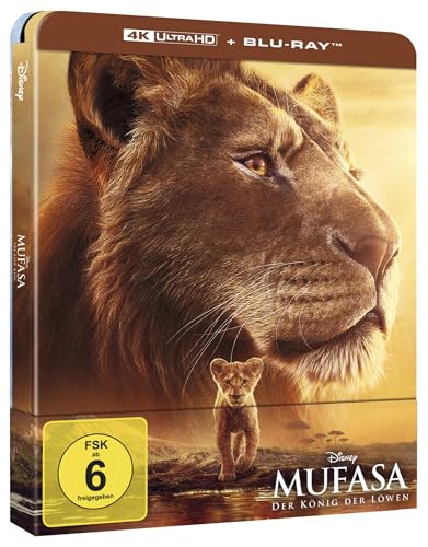 Mufasa: Der König der Löwen (4K Ultra HD & Blu-ray) (Lim. Steelbook)