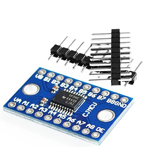 ! 3.3V 5V TXS0108E 8 Channel Logic Level Converter Convert TTL Bi-Directional Mutual Convert