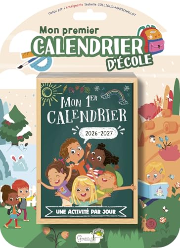 Mon premier calendrier d'école 2026-2027