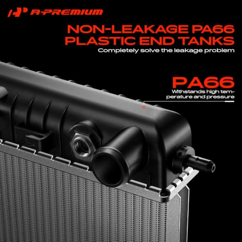 Image of A-Premium Engine Coolant Radiator Assembly with Transmission Oil Cooler