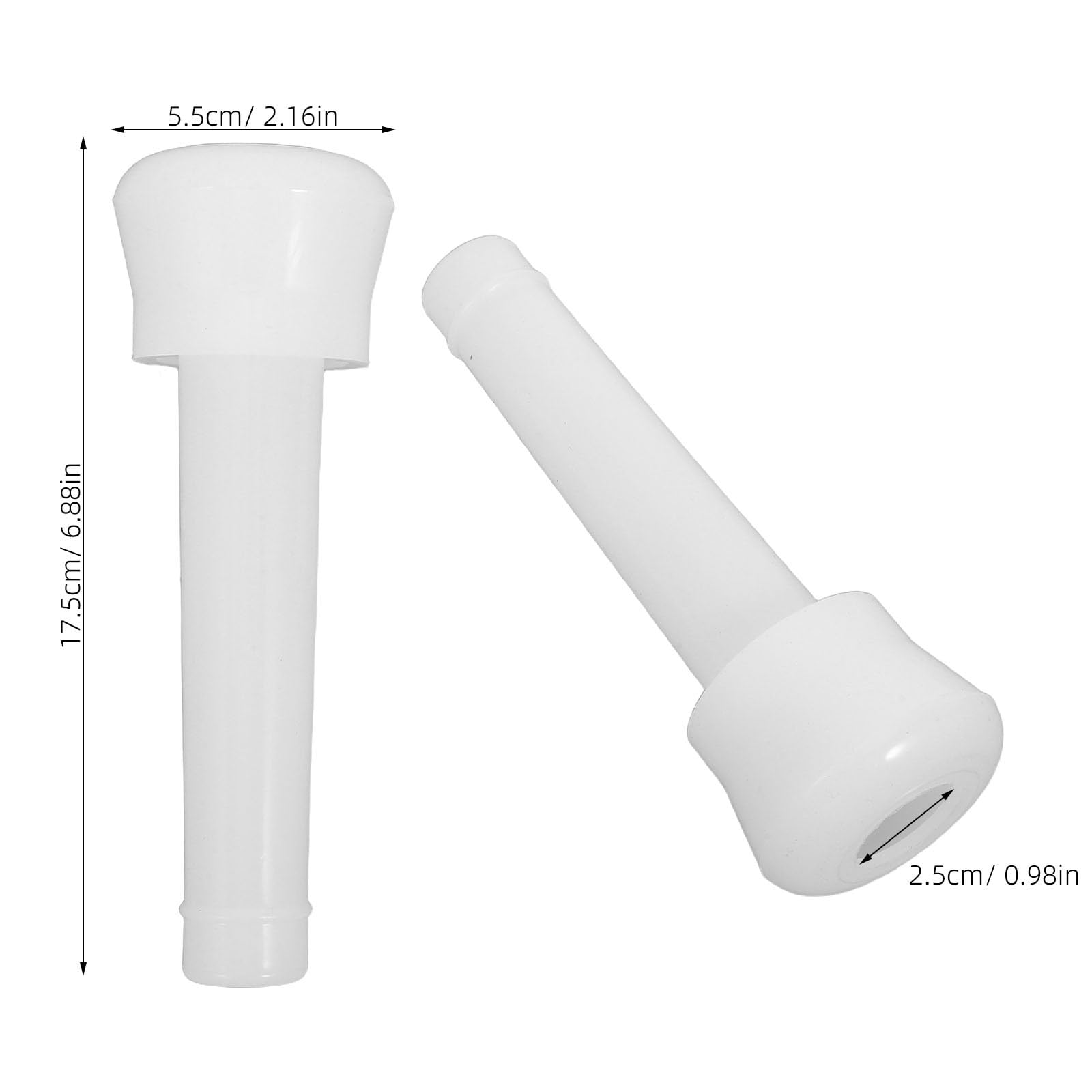 4 Pezzi di Rivestimento di Ricambio per mungitrice: ricambi per mungitrice per capre, Rivestimenti in Silicone per tettarelle, compatibili con Attrezzature per la mungitura di Pecore, capre