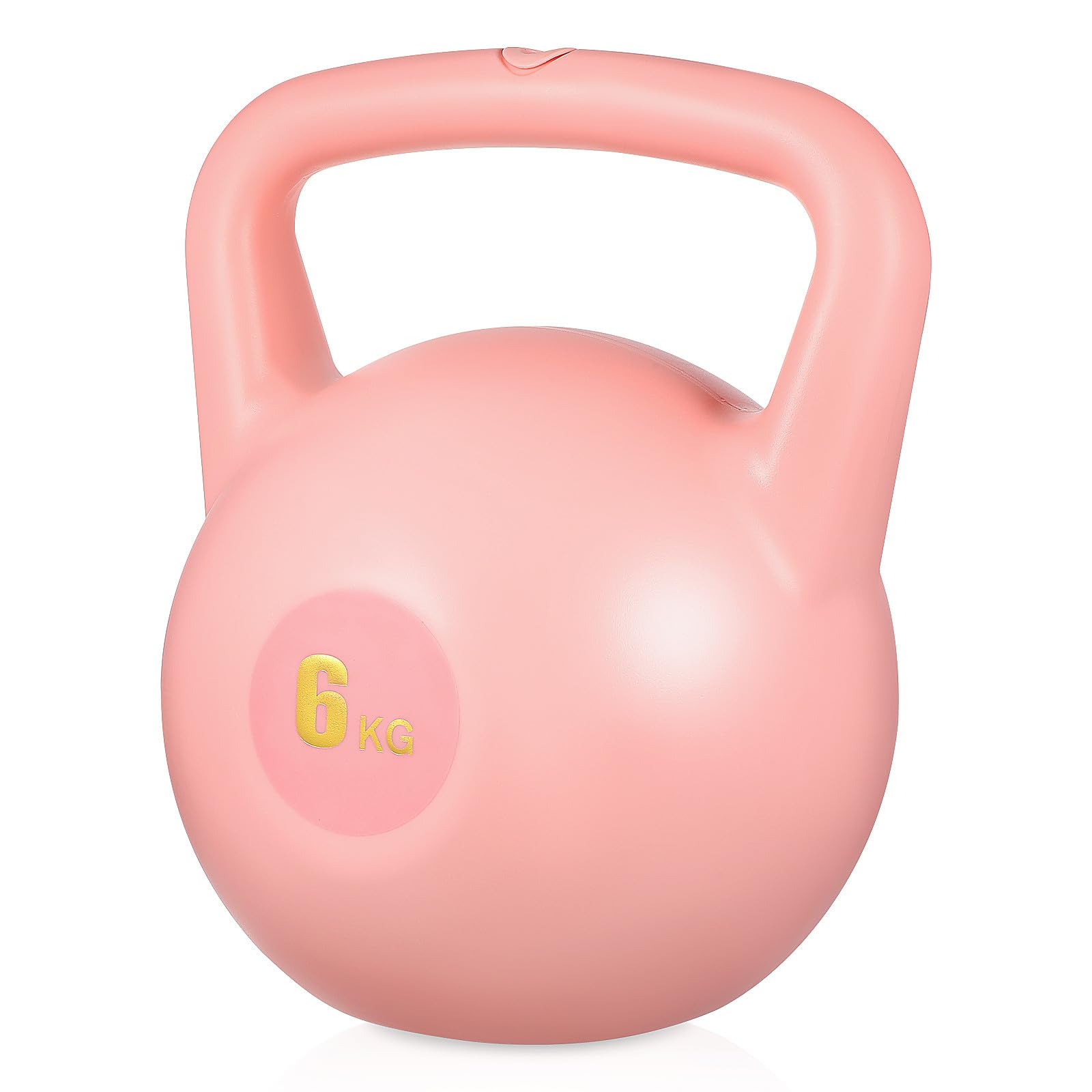Healvian Wassergefüllte Kettlebell aus Robustem PE Material 6 kg Kompakte Größe für Heim und Unterwegs Krafttraining Trainingsgerät für Männer und Frauen