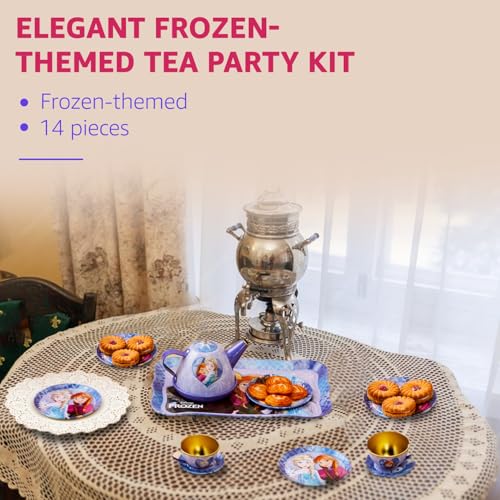 Image of Amazon Brand - Jam & Honey Children's Tea Set Frozen